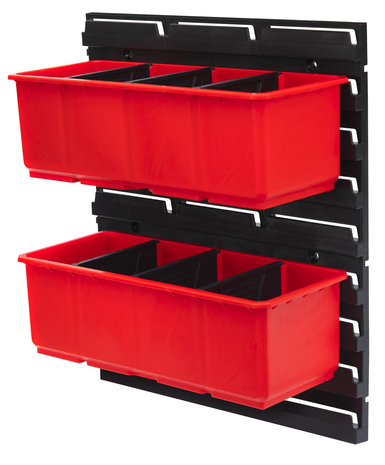 Qbrick Systeemcontainerset Nr. 5 Werkplaatswand 39 x 35 cm met 2 containers voor ONE 200 Basic, Profi, Technik en ONE Organiser XL