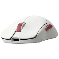 Keychron G4 Wireless Gaming-Maus – Weiss – PixArt 3950 Sensor – 8000-Hz-Abfragerate (Kabellos), Maus, Weiss