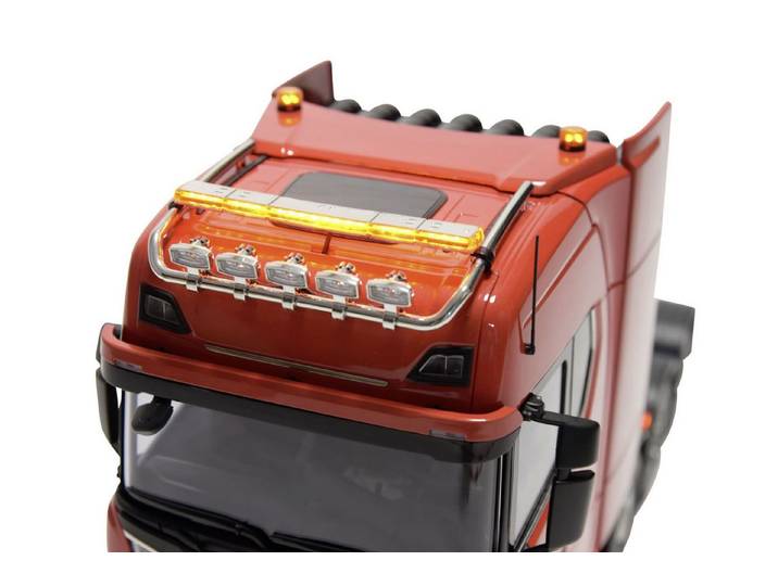 CARSON Carson RC Truck Beleuchtung Warnbalken Strobo Set Scania SLT8x4 Schwer RC-Ladegerät