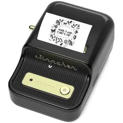 Niimbot B21 (203 dpi), Etikettendrucker, Schwarz