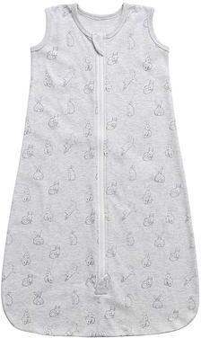 Owlivia 100% Organic Cotton 0.5tog Sleep Sack - Grey Rabbits