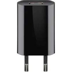 goobay 5W USB-A Ladegerät, schwarz