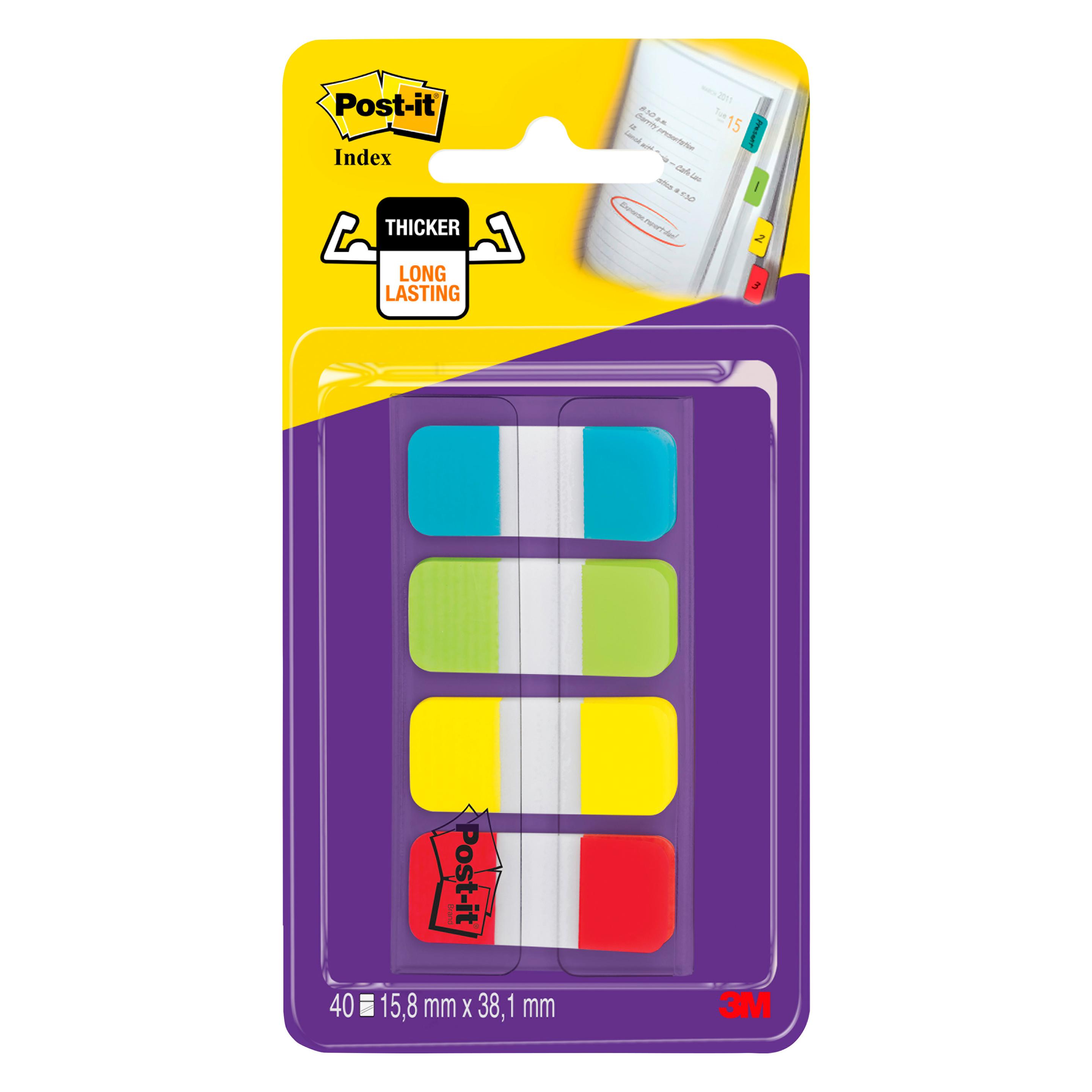 Post-it Index Strong (38.10 x 15.80 mm) (676-ALYR-EU)
