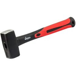 Fäustel / Hammer 1000g mit Fiberglasstiel