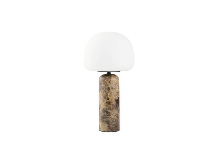 Northern - Lampe de table Kin - Marron - Marbre Dark Emperador - Designer Morten & Jonas