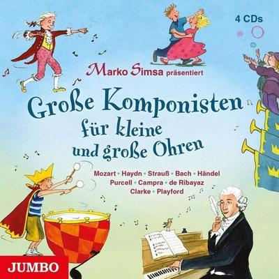 Simsa, M: Grosse Komponisten Für Kleine Und Grosse Ohren - Marko Simsa, CD