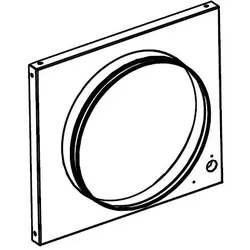 S&P Paneelstutzen KIT IC/OC HE 54/60 H ? DN500 ? VPE 2 ? für horizontale S&P Mod...