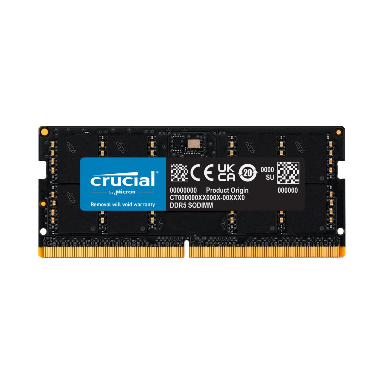 32GB Crucial SO-DIMM DDR5-4800 SO-DIMM CL40 Single