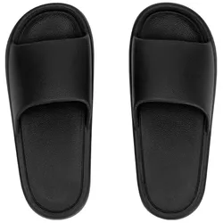 Paar EVA-Sandalen. Schwarz 44-45