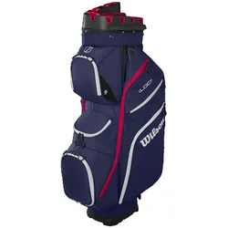 Wilson Cartbag iLock 4, navy/rot