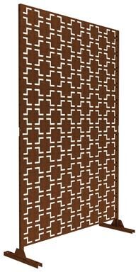 Uixe Free Standing Decorative Outdoor Privacy Screen