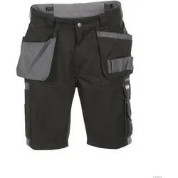 Dassy, Arbeitshose, Arbeitsshorts Monza schwarz/zementgrau Gr. 50 (50)