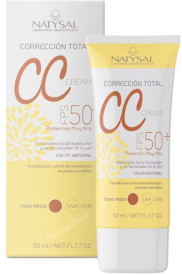 Natysal CC Cream SPF 50+ Tube 50 ml