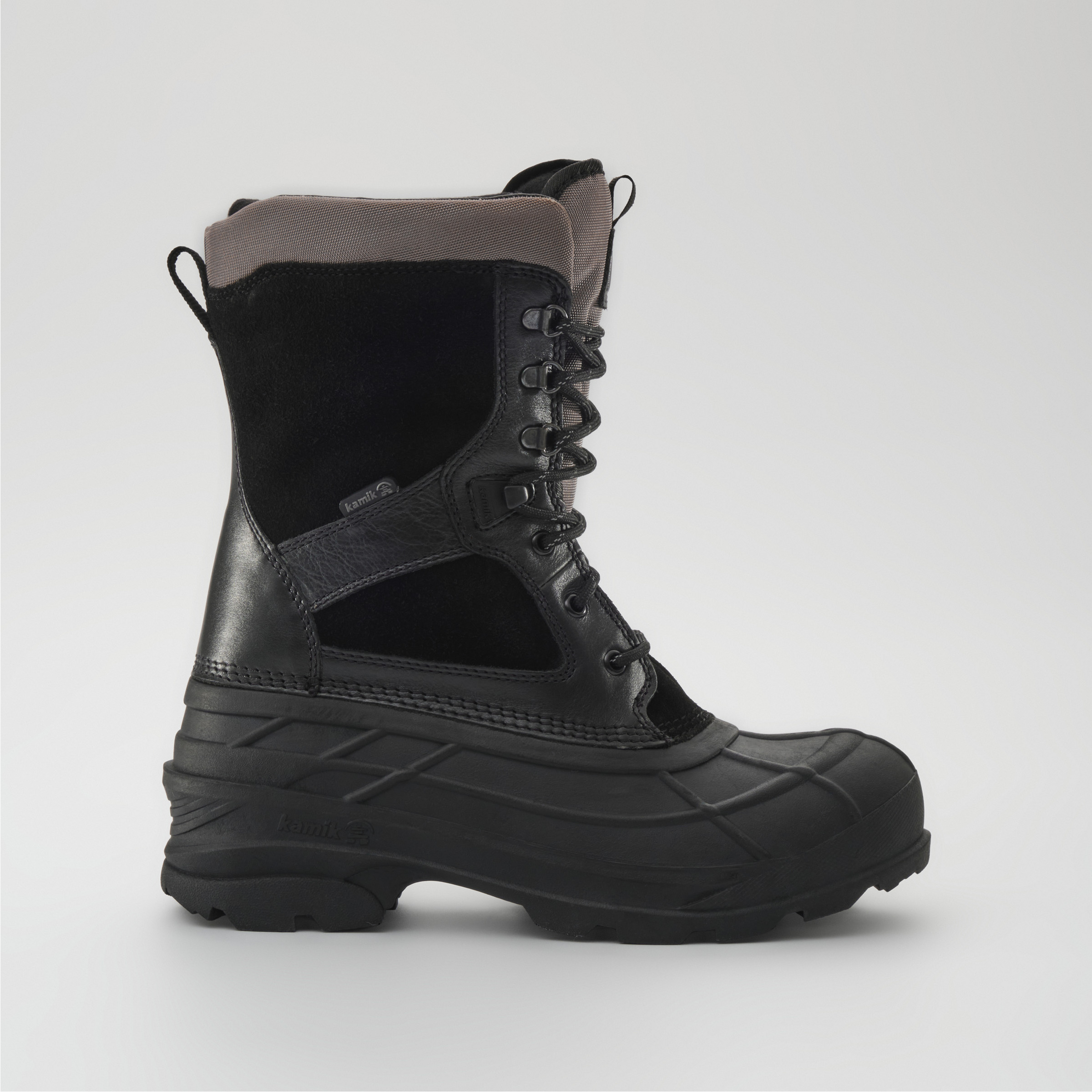 Kamik Nation Plus Herren Winterschuhe & Winterstiefel schwarz Größe 46 Lifestyle Wasserdicht