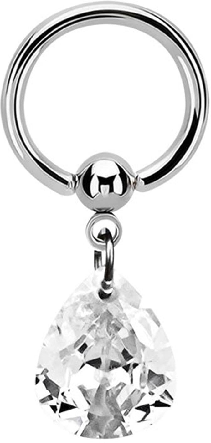 Intimpiercing ADELIA´S "Piercing  Intimpiercing ", silber, Piercings, Damen, Chirurgiestahl, Intimpiercing
