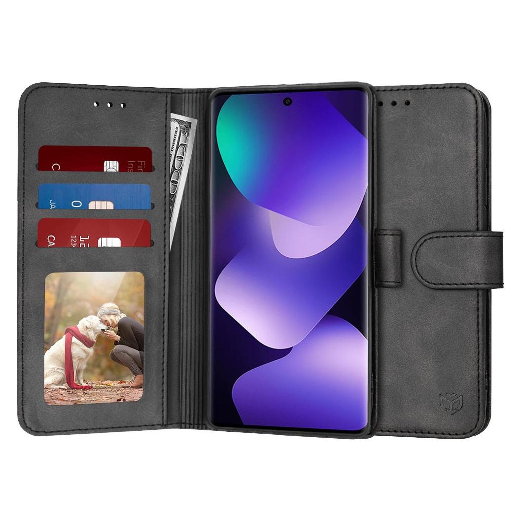 Techsuit - Diary Book - Xiaomi Redmi Note 15 5G - Black (Xiaomi Redmi Note 15 5G, Xiaomi Redmi Note 15 Pro 4G) (65895386)