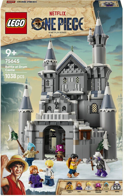 Lego BATALHA CASTELO DRUM 75645