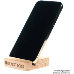 Upright Holder, Präsentations Ständer aus Holz mit 2 Rillen