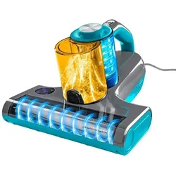 CleanMaxx Rotationskraft-Staubsauger, Staubsauger, Grau, Blau