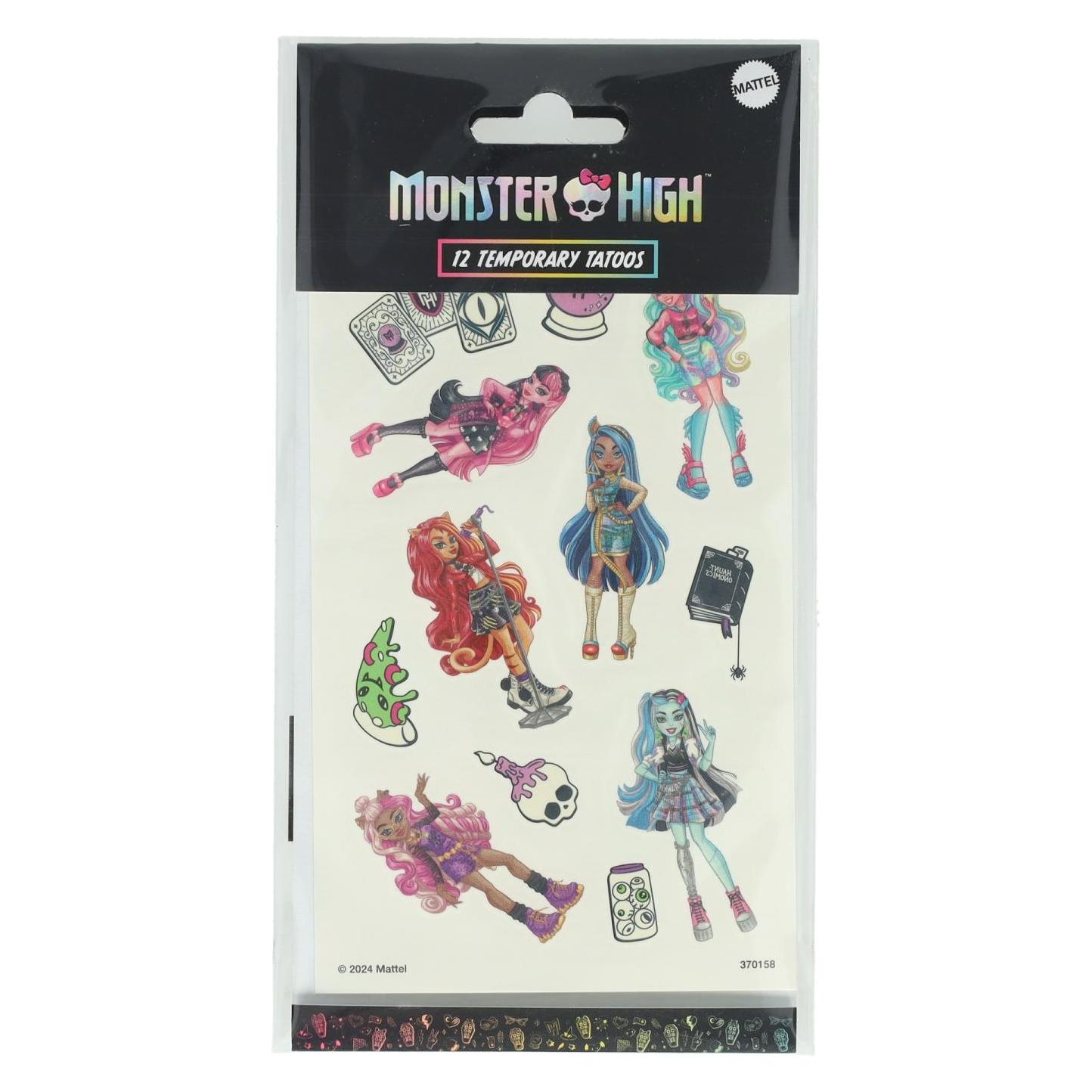 Grafix Tattoos Monster High, 12 Stk. (FP370158010)