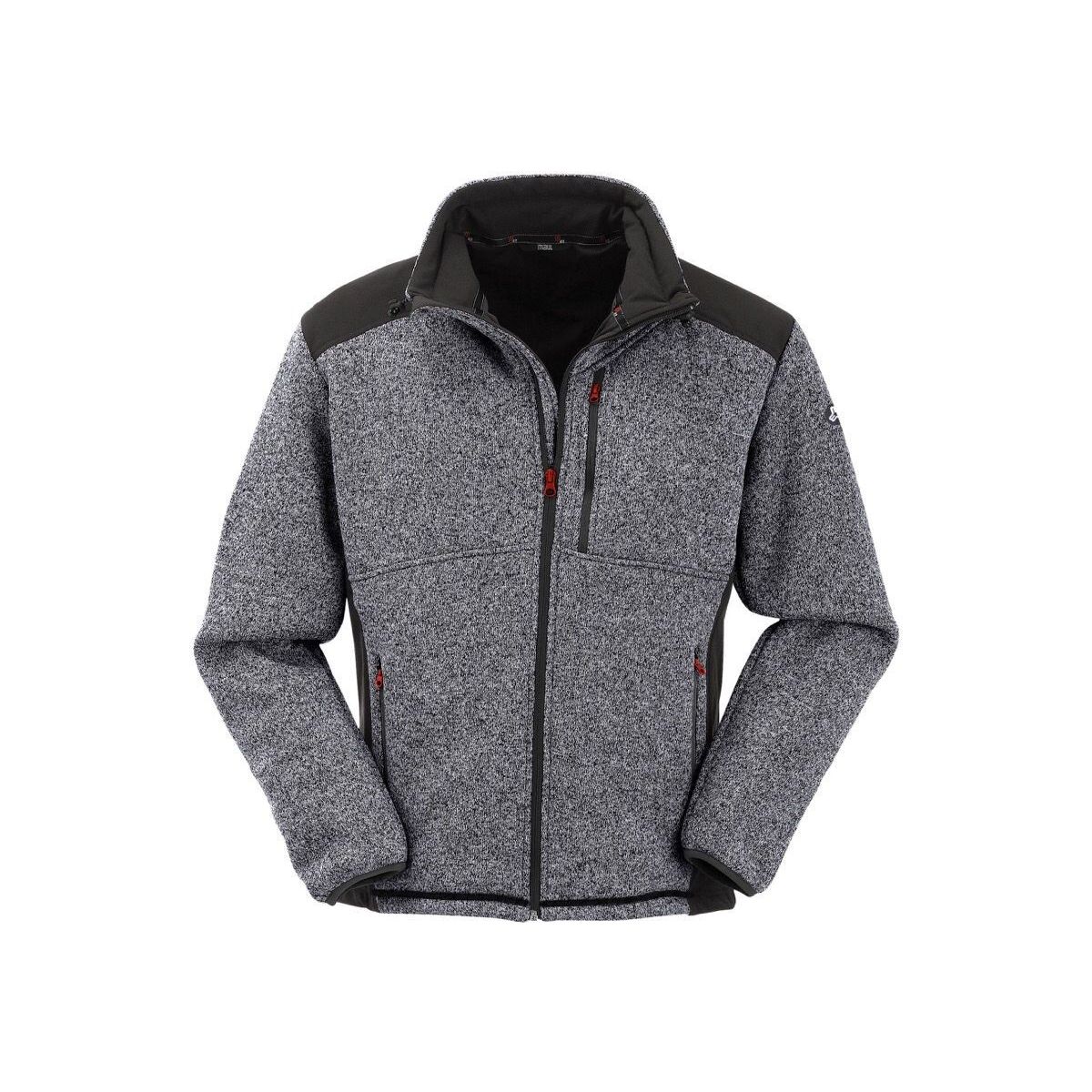 MAUL Sport Brunnthal II - Strickfleecejacke grey/black (1801) 48 4019300684-1801-48