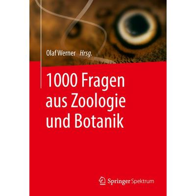 1000 Fragen aus Zoologie und Botanik, Taschenbuch von , Springer Berlin