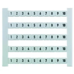 Weidmüller Klemmenmarkierung 0522660002 DEK 5 GW 2