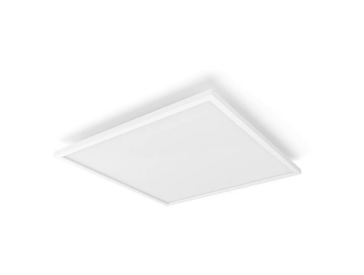 Philips HUE Led-Deckenleuchte Aurelle, Weiß, Metall, 60x60x4.6 cm, Smartphone-Steuerung, Lampen & Leuchten, Innenbeleuchtung, Smart-Home-Lampen, Smart Home Deckenleuchten