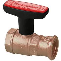 Pumpen-Kugelhahn Globo P-S Schwerkraftbremse, 1"x1", Rotguss