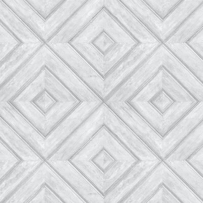 Wood Tile Wood Tile Wallpaper Wood in Grey Light Grey Dolphin Grey