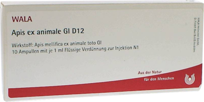 WALA Heilmittel GmbH APIS EX animale GL D 12 Ampullen 10X1 ml 03359233