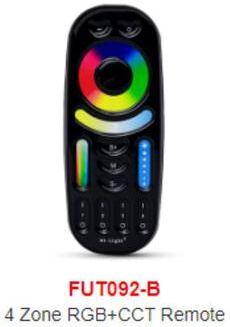 On Spot Shop Miboxer ZL5 Zigbee LED Strip Light Controller For Single Color, Dual White, RGB, RGBW, RGB+CCT With Remote Control fut092 b