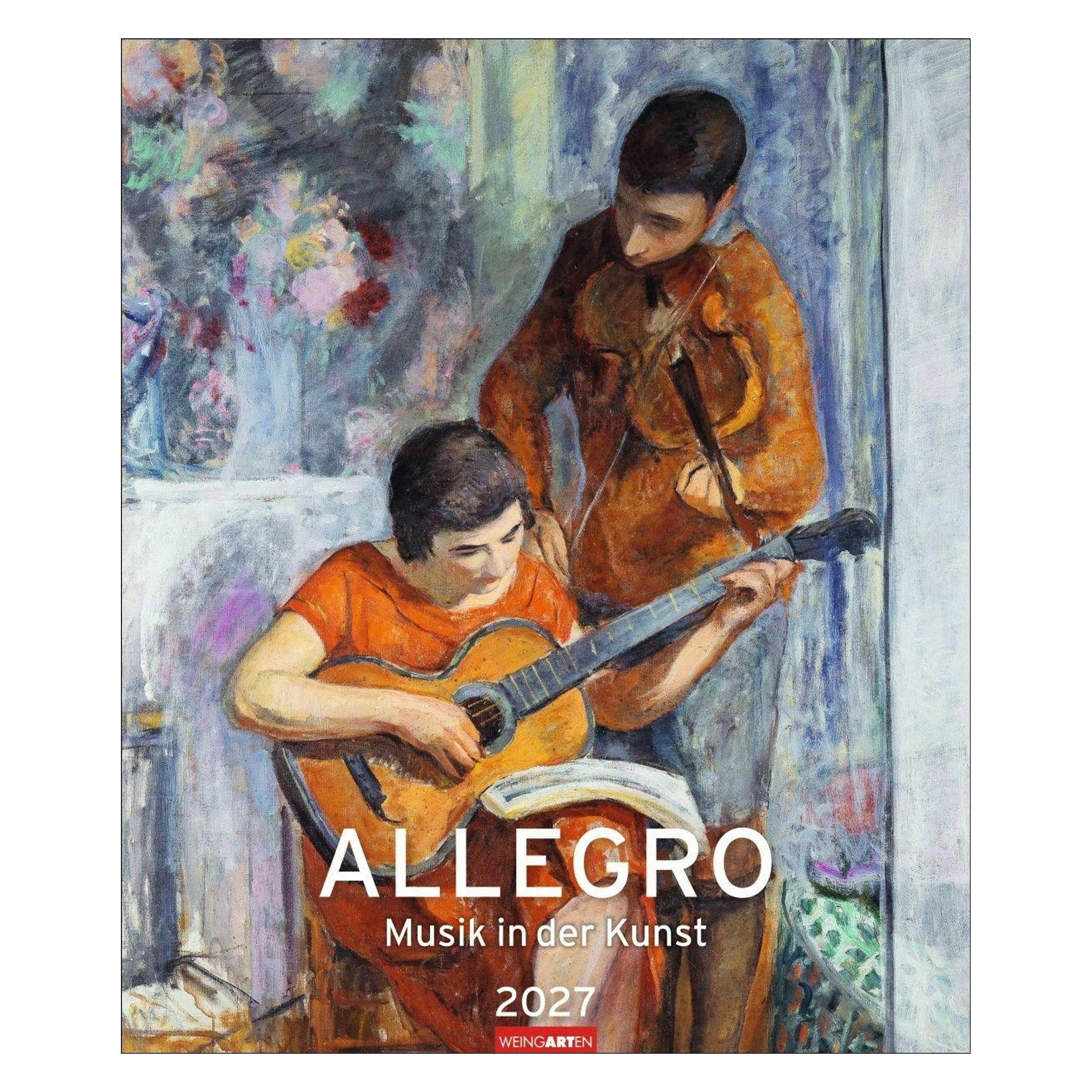 Weingarten Allegro - Musik in der Kunst Kalender 2027 - Musik in der Kunst (66784588)