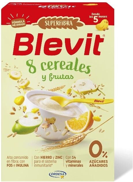 BLEVIT Superfibra 8 Cereales Frutas