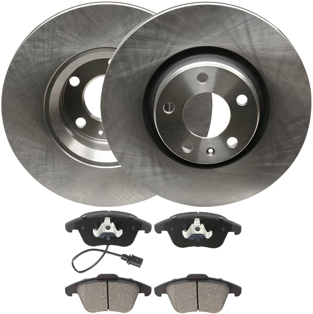 RIDEX 3405B1806 Brake discs and pads set