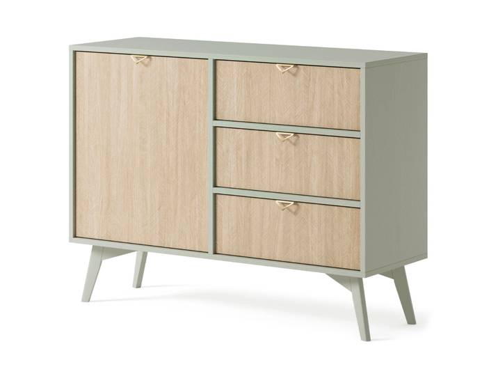 Favoria Kommode mit einer Tür und Schubladen, 106 cm,