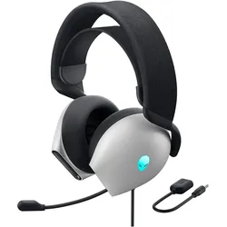 Dell Alienware AW520H (Kabelgebunden), Gaming Headset, Weiss