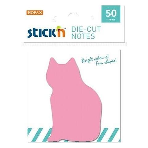 Stickman Klebenotizbuch Katze (70 x 70 mm) (41920889)