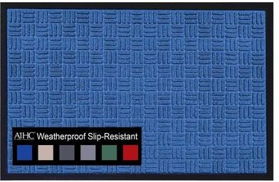 A1 Home Collections Polypropylene Rubber Door Mat All Weather Inside Outside Door Mat
