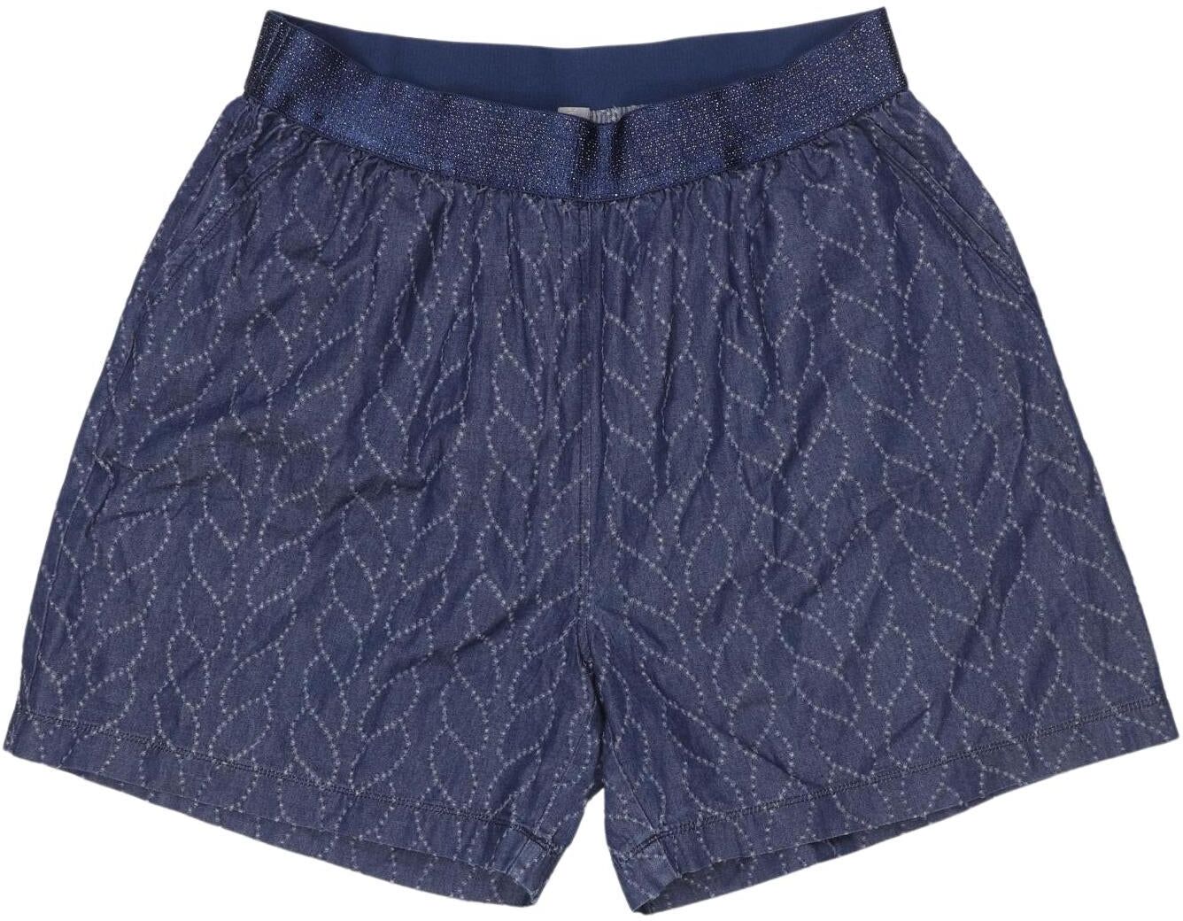 Culture Damen Shorts, Marineblau, Gr. S, Baumwolle - Second Hand