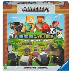 Ravensburger Spiel - Minecraft Heroes of the Village – Kooperatives Familienspiel für 2-4 Spieler ab 7 Jahren
