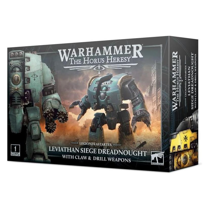 Games Workshop Warhammer 30k - Legiones Astartes : Leviathan Dreadnought With Claws / Drills (Kunststoff) (31-29)