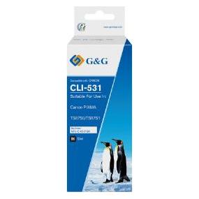 G&G Druckerpatrone Kompatibel Schwarz NP3-C-0531BK (BK) (NP3-C-0531BK)