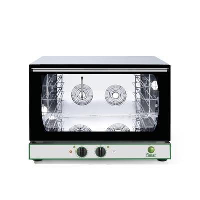Umluft -Konvektionsofen - FIMAR CMP4GPMI - 4 Backbleche GN 1/1 oder 60x40 - Elektromechanisch - Direktdampf - Powered
