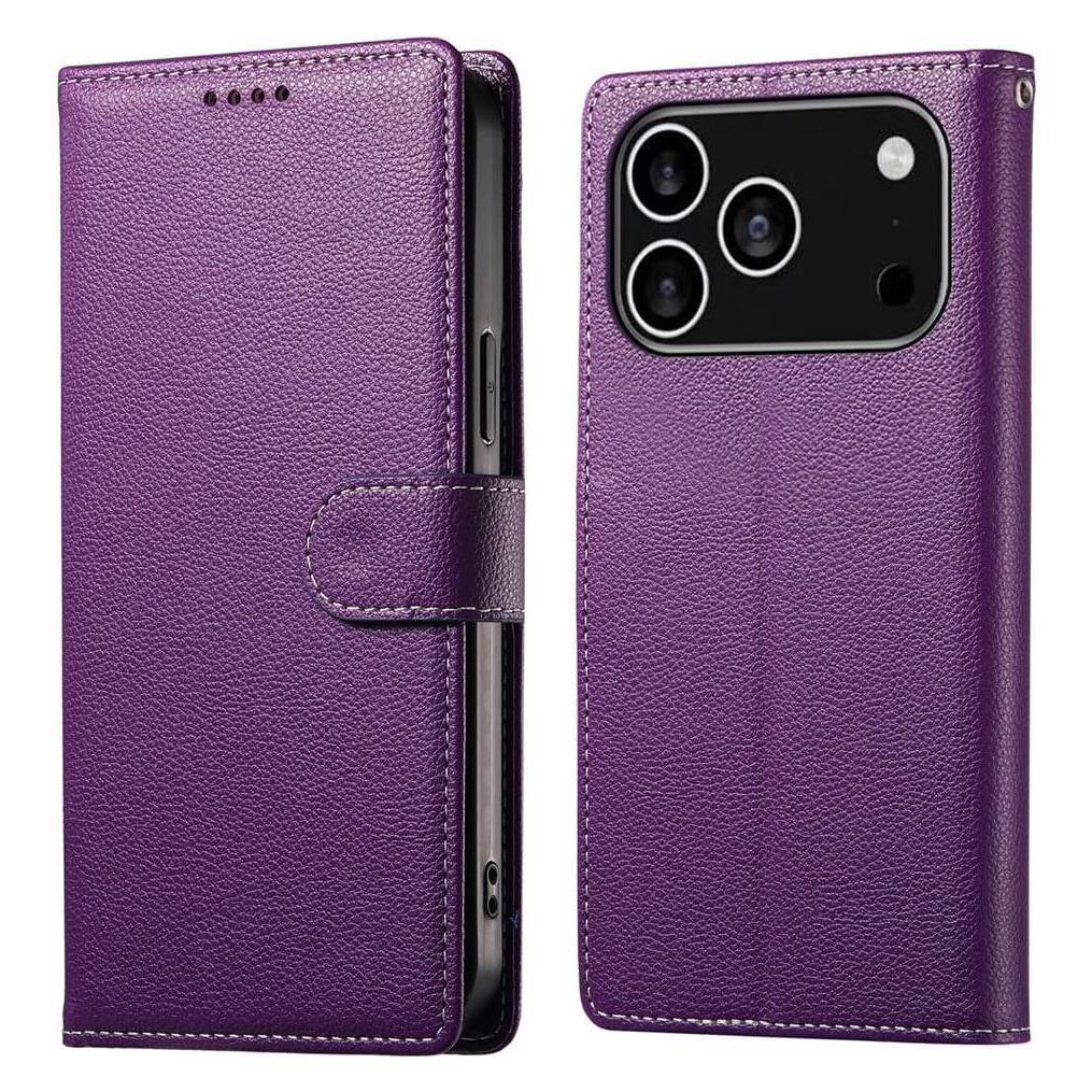 Cover-Discount Leder Etui Hülle Struktura Design (Apple iPhone 17 Pro, Apple iPhone 18 Pro) (61210639)