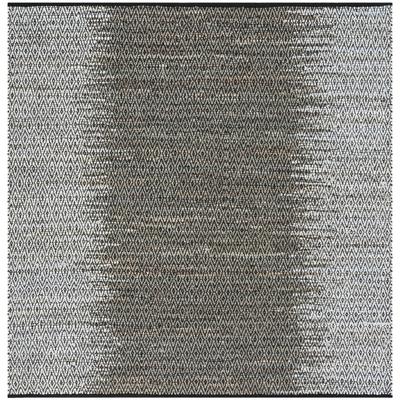 SAFAVIEH Handmade Vintage Boho Leather Alessia Modern Stripe Leather Rug