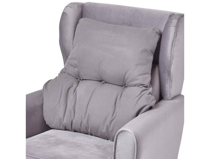 RÜCKENKISSEN grau 68/58 cm – Stützkissen für Sessel, Baumwolle
