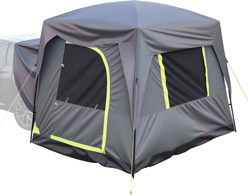 SUV Campingzelt für Draußen - Wasserdichtes SUV Zelt mit Regenschutz - für 5-8 Personen