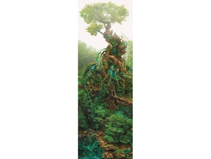 Heye Cyanide Tree - Puzzel 1000 stukjes - Verticaal formaat 33 x 95 cm