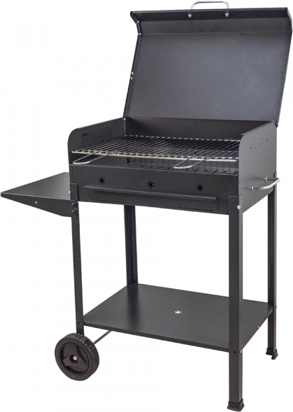 Mille Stella Small - Holzkohlegrill aus hochwertigem Eisen - 47,5x37cm